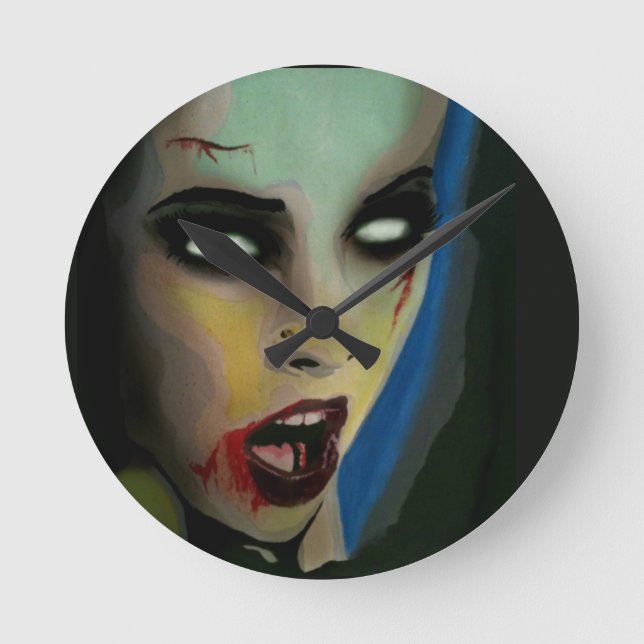 Horloge murale Zombie (Recto)