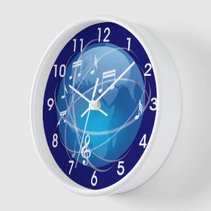 Horloge Musique du monde