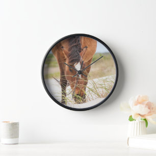 Horloge Mustangs sauvages ou chevaux banquiers