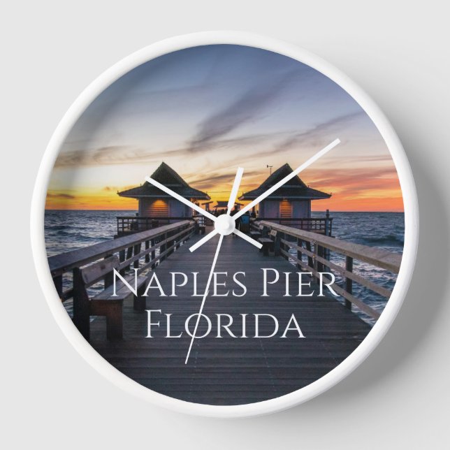 Horloge Naples Pier Floride (Recto)