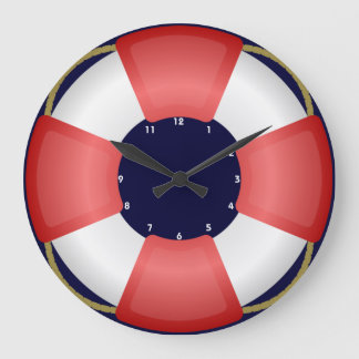 horloge nautique lifebuoy de sauveteur