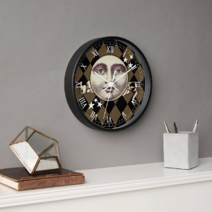 Horloge Nostalgique Vintage Imaginaire Steampunk