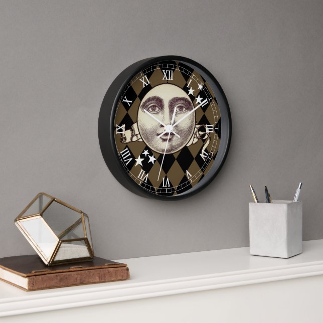 Horloge Nostalgique Vintage Imaginaire Steampunk (Bureau)