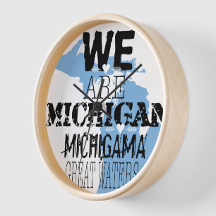 Horloge Nous sommes Michigan Michigama Great Waters