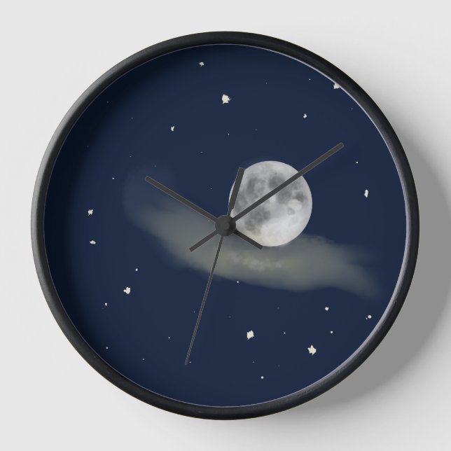 Horloge Nuit de pleine lune  (Recto)