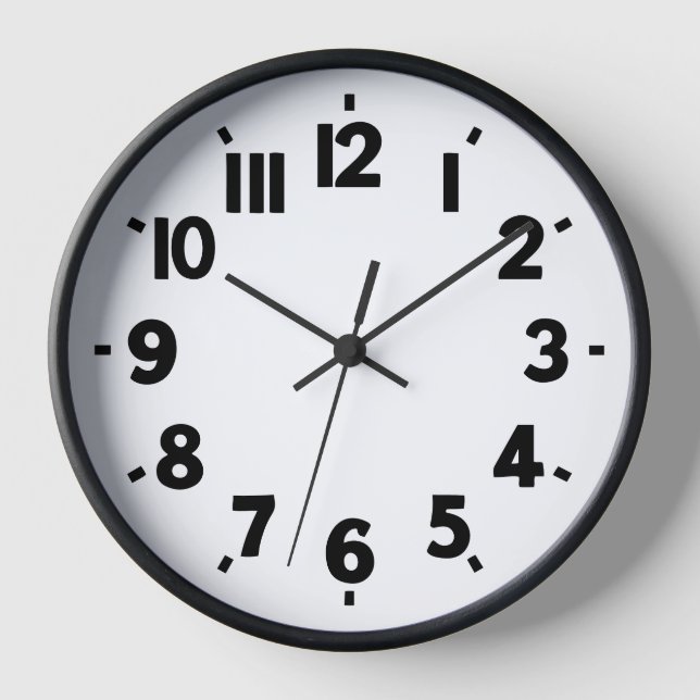 🕰️ horloge numérique hybride moderne - Unique (Recto)