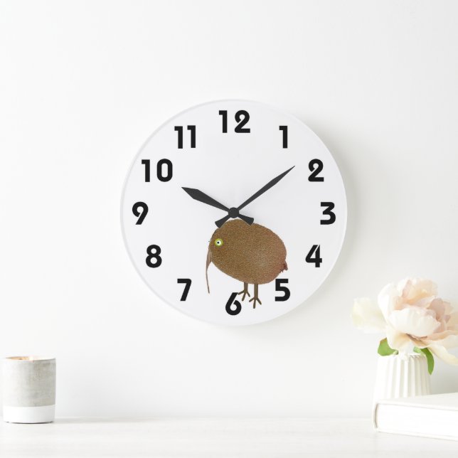 Horloge Oiseau Fruit Kiwi (Maison)