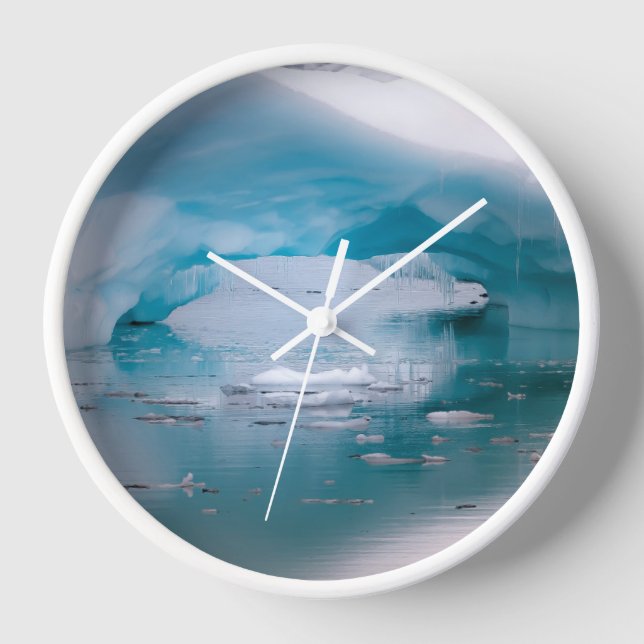 Horloge Open Arch Iceberg | Antarctique (Recto)