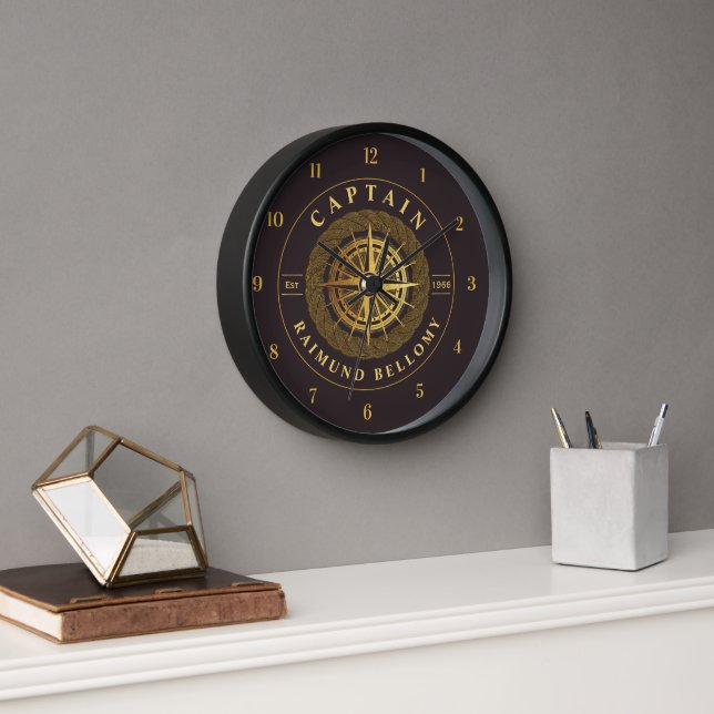 Horloge Or Nautique (Bureau)