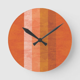 Horloge Orange Rétro