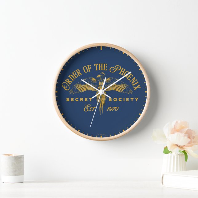 Horloge ORDRE DE PHOENIX Secret Society Graphic (Maison)