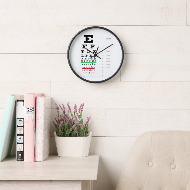 Horloge Organigramme (Salle de lecture)