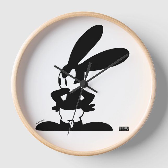 Horloge Oswald - Angry (All Wet, 1927) (Recto)