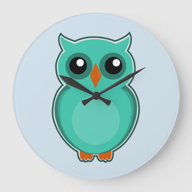 Horloge OWL mignonne (Recto)