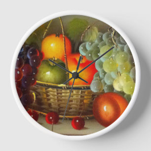 HORLOGE PANIER DE FRUITS