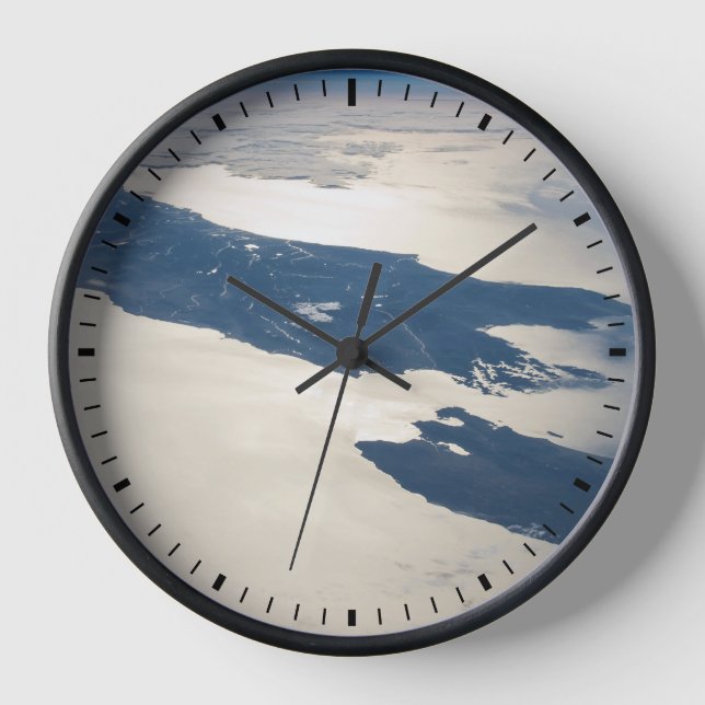 Horloge Panorama depuis l'espace Highlights Cook Strait (Recto)