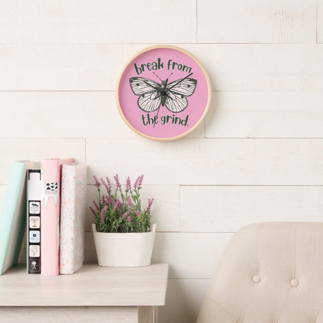 Horloge Papillon (Salle de lecture)