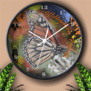 Horloge Papillon de famille PV02
