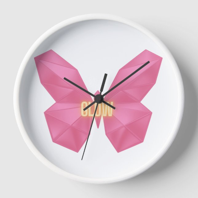 Horloge Papillon luminescent 🦋  (Recto)