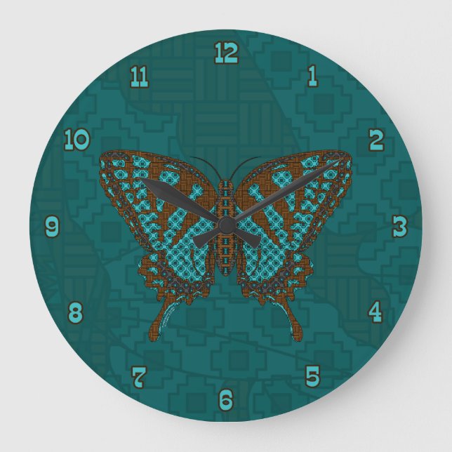 Horloge Papillon Natif (Recto)