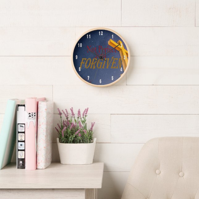 Horloge Pas Parfait juste pardonné chrétien dire (Salle de lecture)