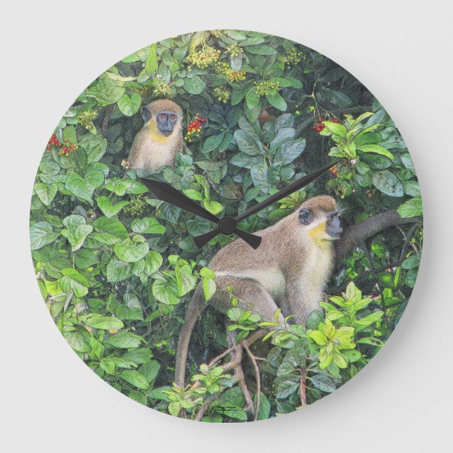 Horloge Paul McGehee "Monkeying Around" (Recto)