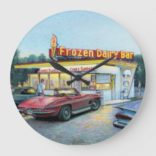 Horloge Paul McGehee "Nuits d'été"