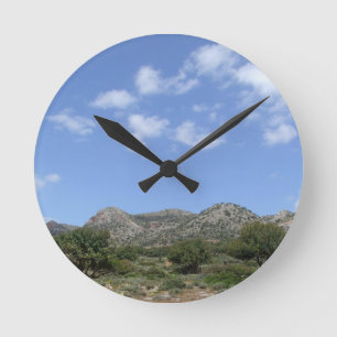 Horloge Paysage Grecque