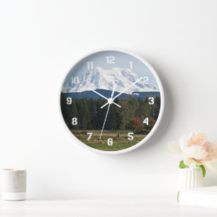Horloge Paysage Pittoresque du Mont Rainier