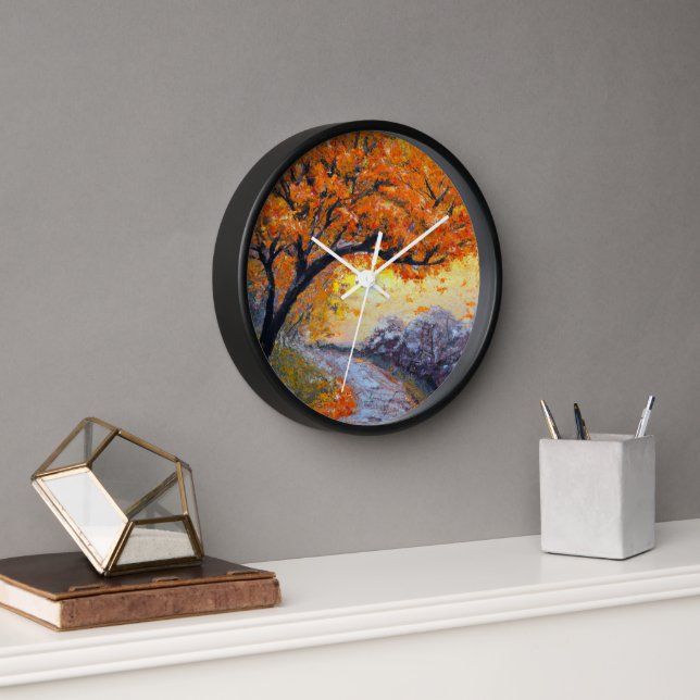 Horloge Peinture (Bureau)