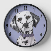 Peinture Dalmatien - Art Original et Mignon de Chi