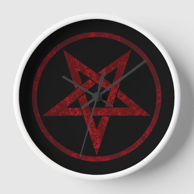 Horloge Pentagram Red Devil (Recto)
