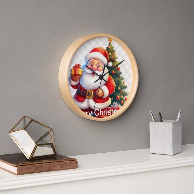 Horloge père Noël (Bureau)