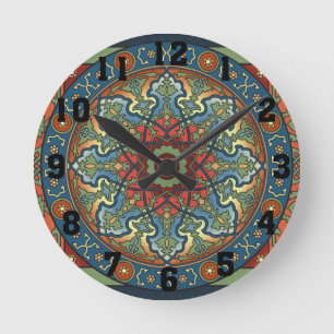 Horloge Perse Mandala