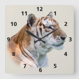 Horloge personnalisable du tigre