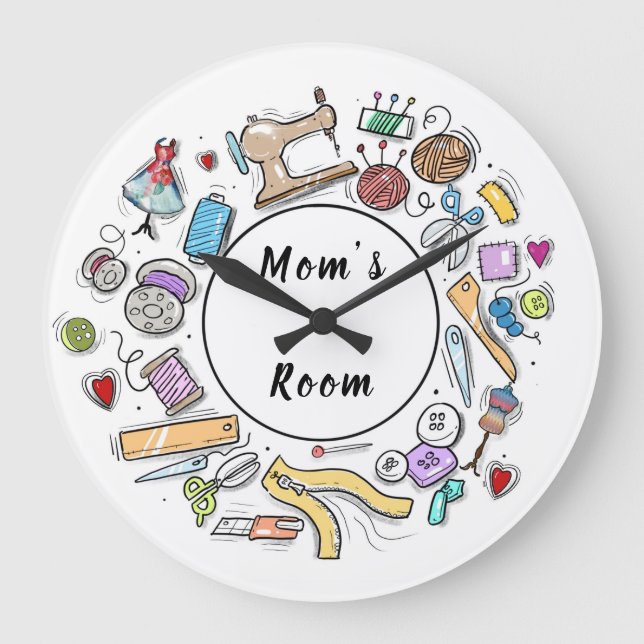 Horloge personnalisée de la salle d'embarcation (Recto)