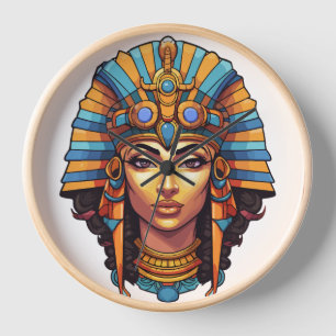Horloge pharaon femme forte égyptienne