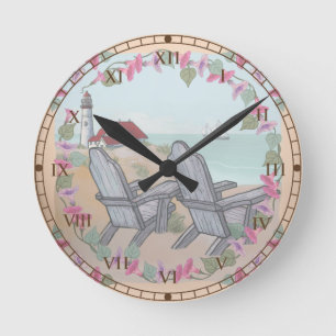 Horloge phare de Beach Chair