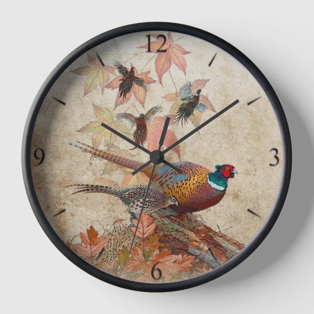 Horloge Pheasant (Recto)