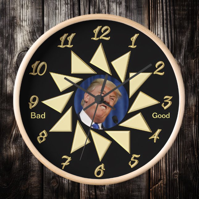 Horloge Photo de Donald Trump (Créateur téléchargé)