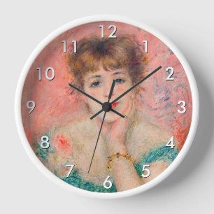 Horloge Pierre-Auguste Renoir - Actrice Jeanne Samary