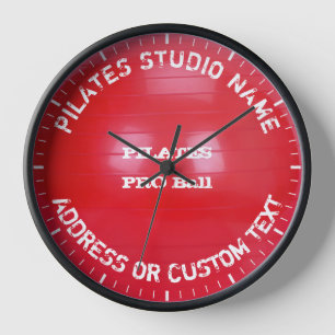 Horloge Pilates Studio Propriétaire Pilates Enseignant Pil