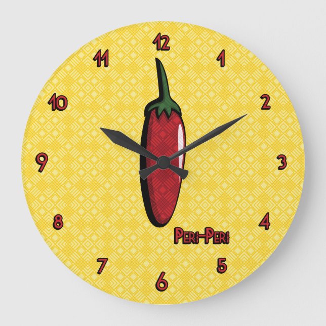 Horloge Piment Peri-Peri (Recto)