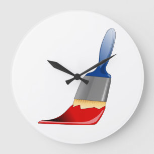 Horloge Pinceau