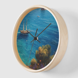 Horloge Plage en Grèce