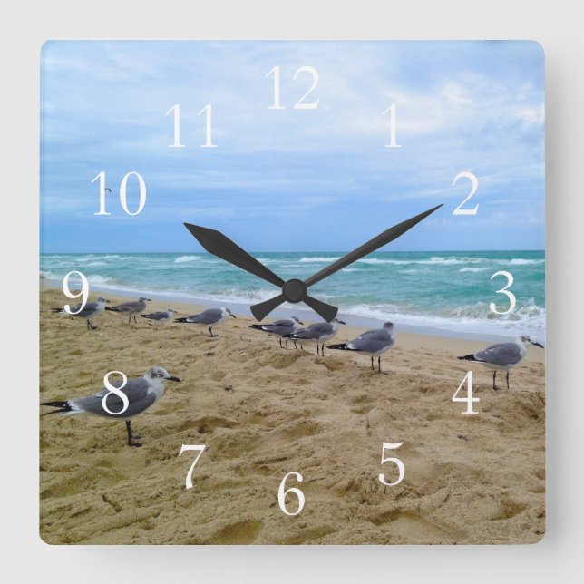 Horloge Plage Seagull (Recto)