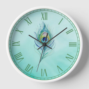 Horloge Plume