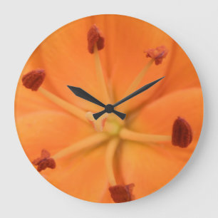 Horloge Pluriale Orange Lily