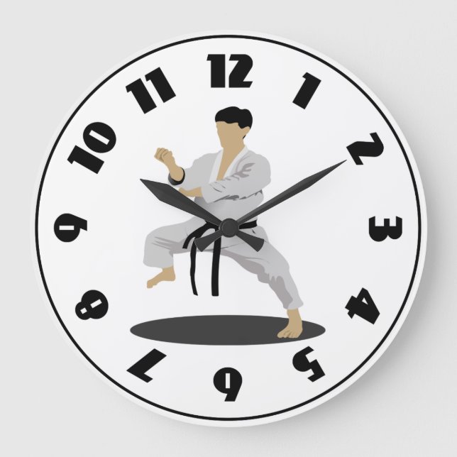 Horloge Poche Karate (Recto)
