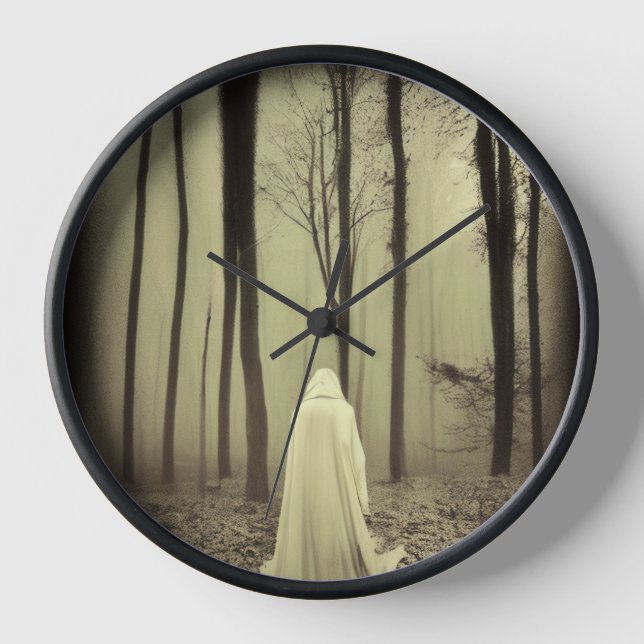 Horloge Poème de Solitude (Recto)